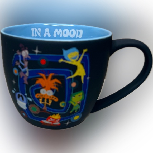 Disneys Inside Out 2 Coffee Mug.. Anxiety “In a Mood” NWT - Picture 1 of 5
